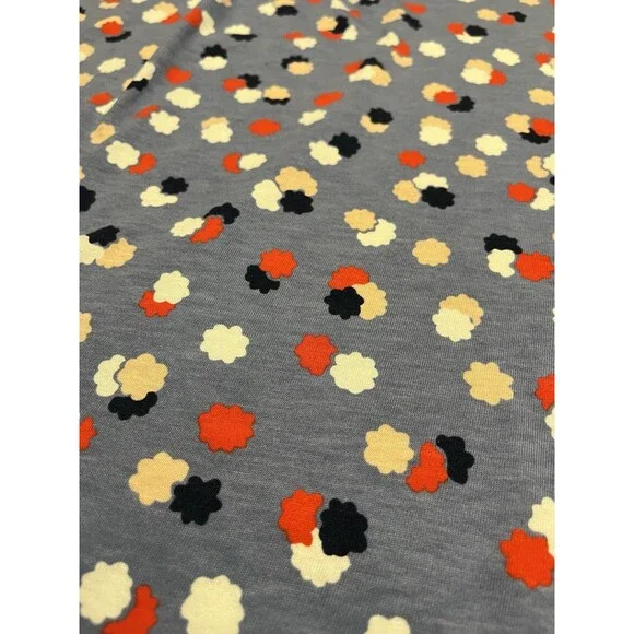 Boden Emory Jersey Dress, Periwinkle Blue Fallen Blossom, Size 6R, Pre-Owned - Picture 8 of 14